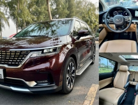 Cho thuê xe 7 chỗ Kia Carnival giá rẻ đi quận 8 TPHCM