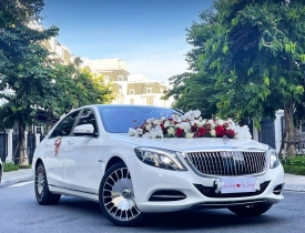 Cho Thuê Xe Hoa Cưới Mercedes S450 Sang Trọng Giá Tốt Tại Sài Gòn