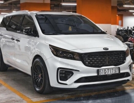 Cho thuê xe 7 chỗ Kia Carnival giá rẻ đi Tân Châu Đồng Pan Tây Ninh