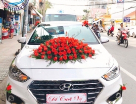 Cho Thuê Xe Hoa Cưới Hyundai Accent Giá Rẻ Tại TPHCM