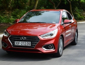 Thuê xe 4 chỗ tự lái Hyundai Accent giá rẻ tiện lợi tiết kiệm