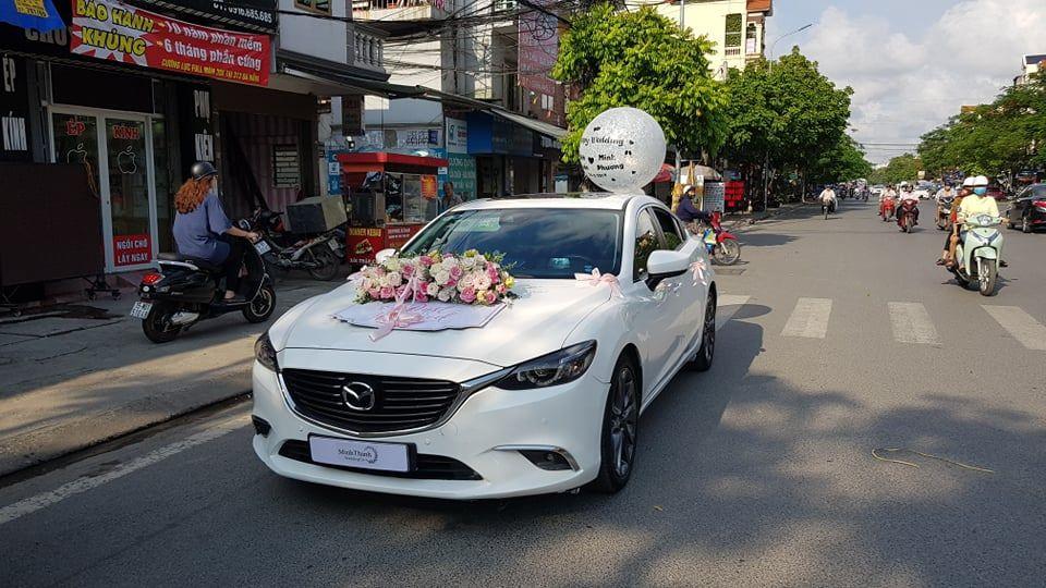 Cho Thuê Xe Hoa Cưới Mazda 6 Đời Mới Giá Rẻ Tại Sài Gòn