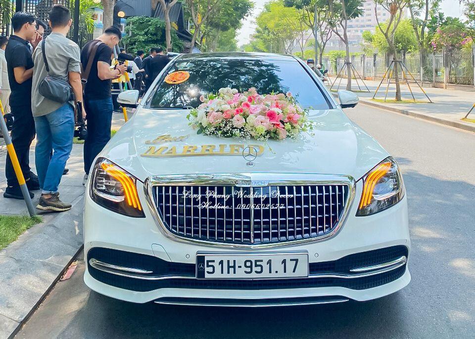 Cho thuê xe hoa cưới Mercedes S450