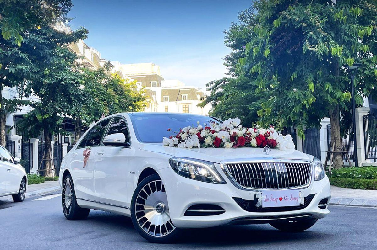 Cho thuê xe hoa cưới Mercedes S450