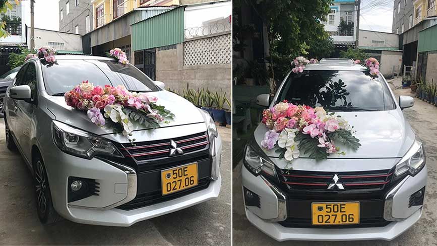 thuê xe hoa cưới mitsubishi xpander