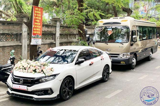 thuê xe hoa cưới honda civic