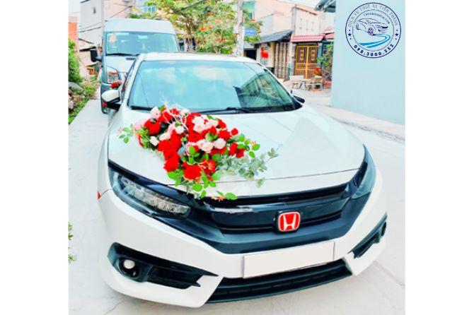 thuê xe hoa cưới honda civic