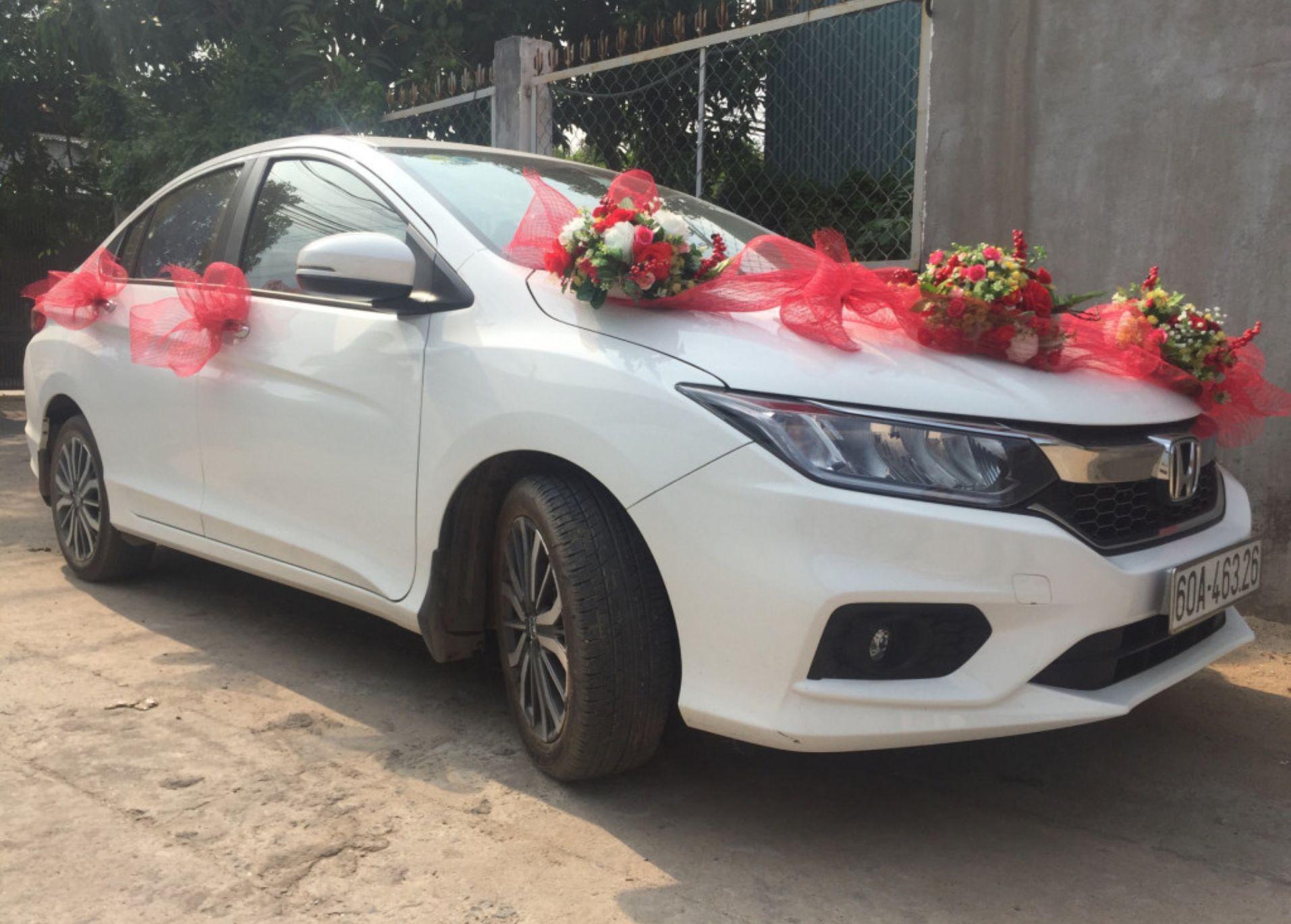 Thuê xe hoa cưới Honda city