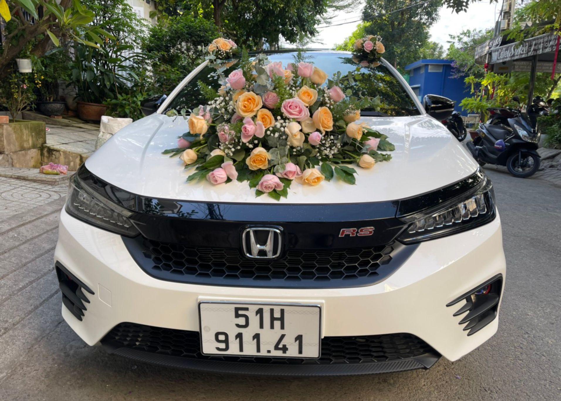 Thuê xe hoa cưới Honda city