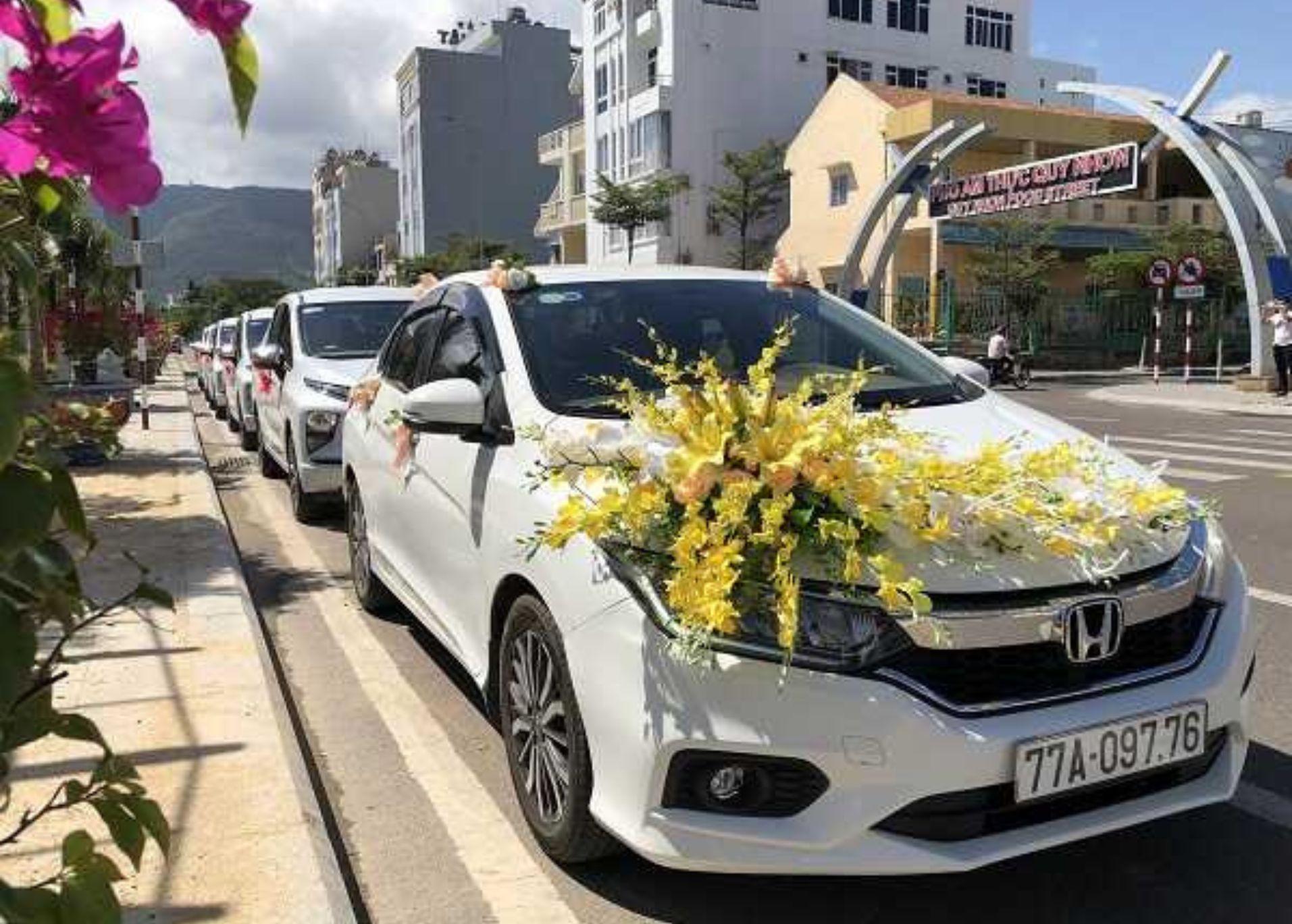 Thuê xe hoa cưới Honda city